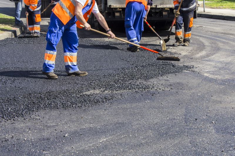 Local Asphalt Sealing pros at work